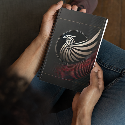 Majestic Eagle Spiral Notebook