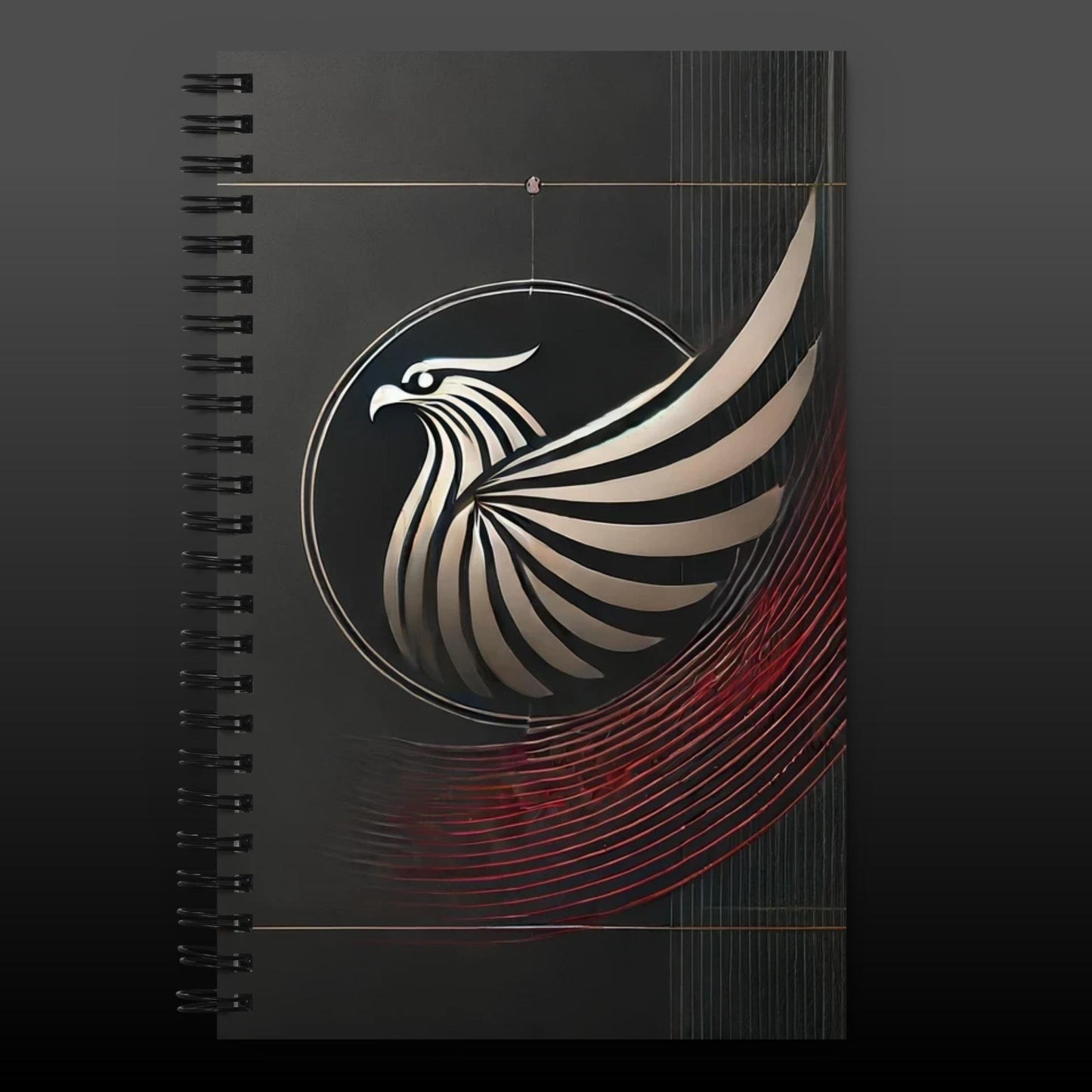 Majestic Eagle Spiral Notebook