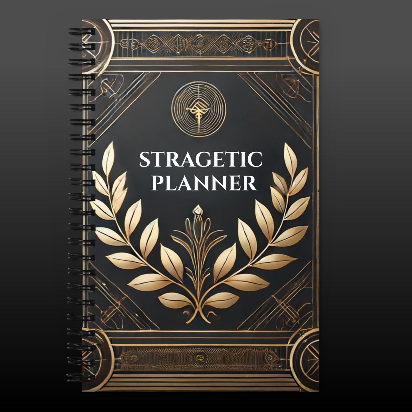 Strategic Planner Spiral Notebook